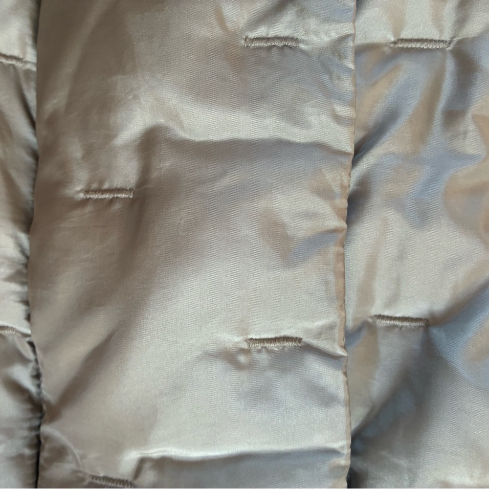 Talbots Light Tan Puffer Vest - Picture 15 of 16